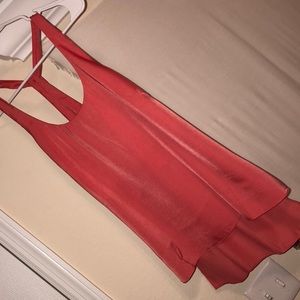 BCBG maxazria silk tank top